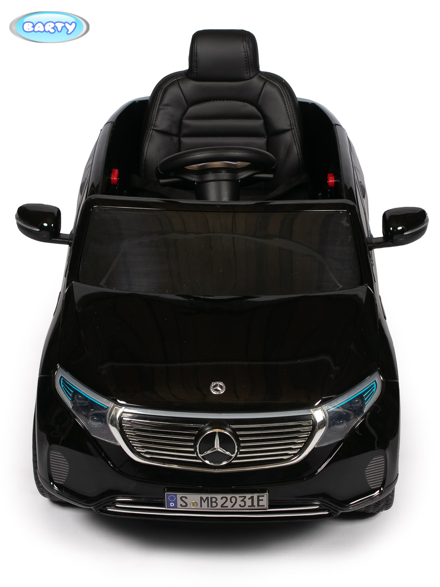 Электромобиль Mercedes-Benz EQC400 4MATIC (Черный глянец) HL378